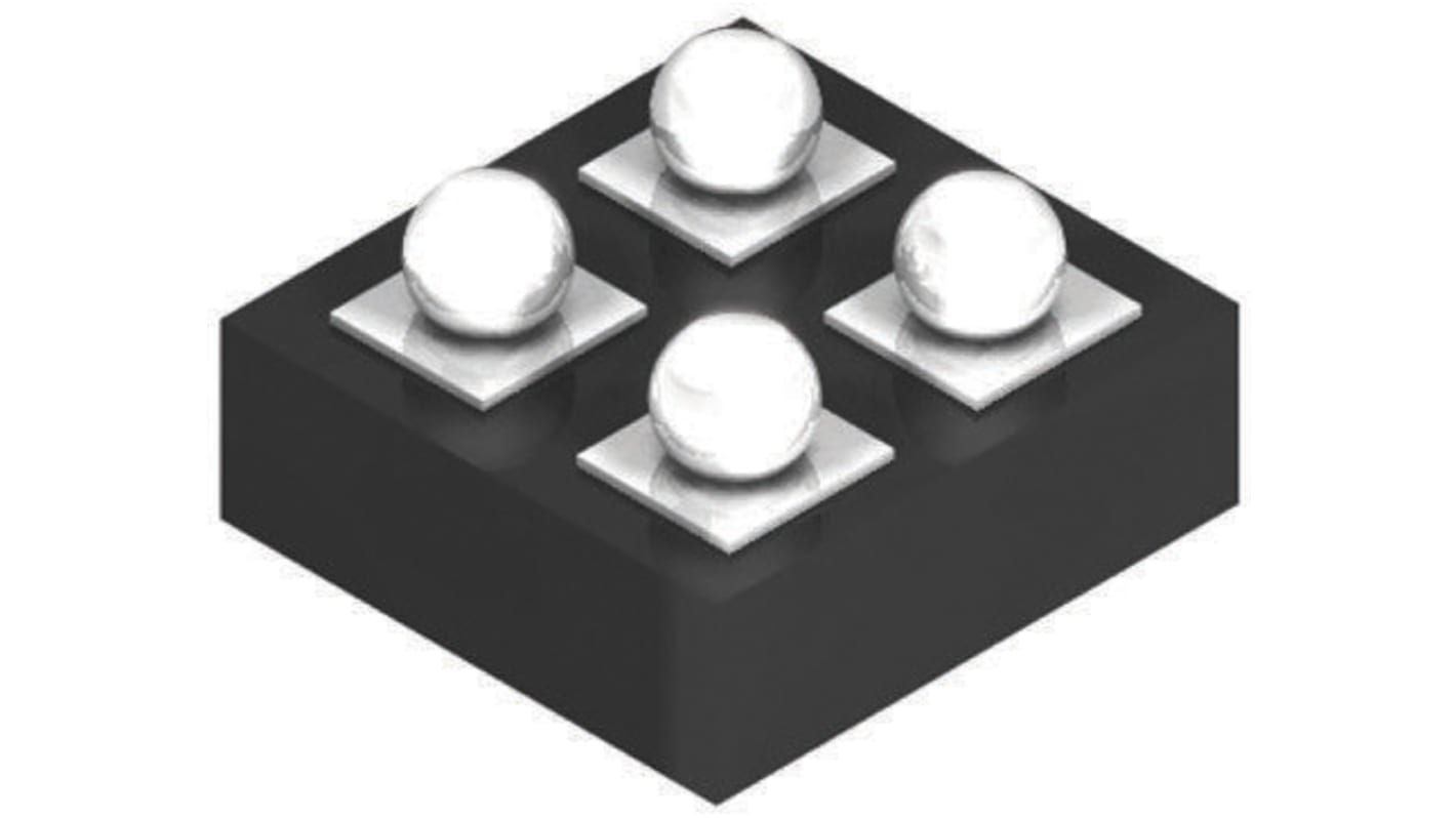 ON Semiconductor NCP160AFCT330T2G, LDO Regulator, 250mA, 3.3 V, ±2% 4-Pin, WLCSP