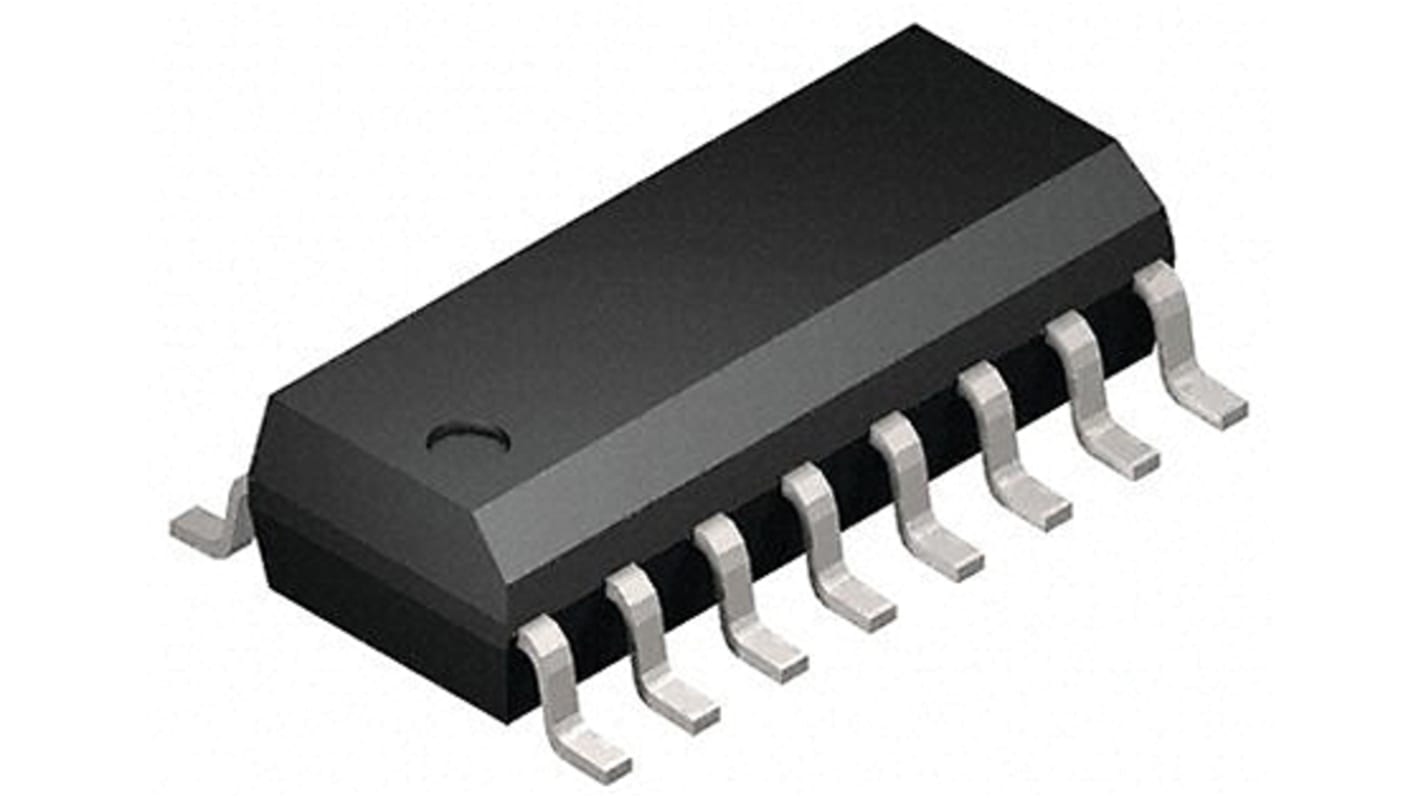 Teljesítménytényező-vezérlő NCP1631DR2G, 130 kHz, 20 V, 16-tüskés, SOIC