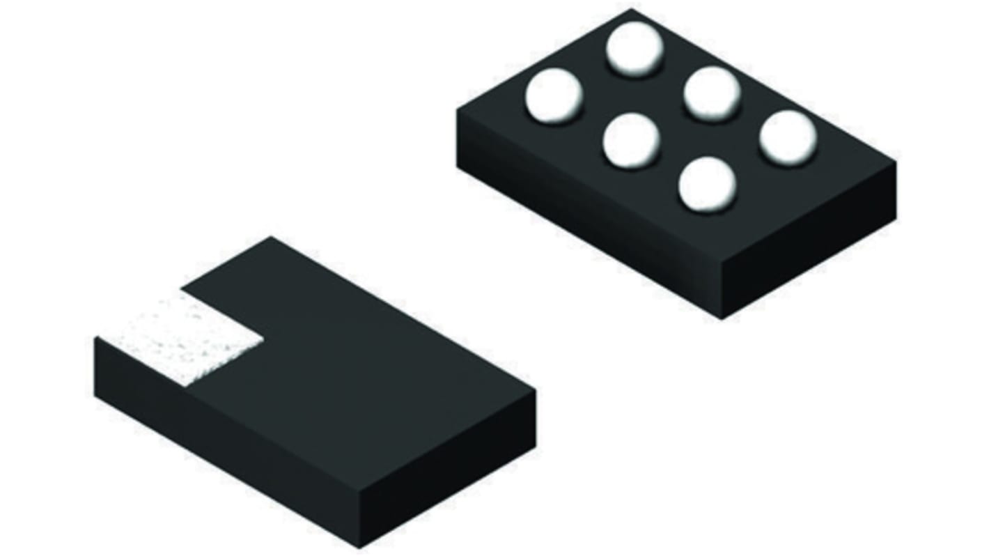 onsemi NCP456RFCCT2G, 1High Side, High Side Power Switch IC 6-Pin, WLCSP