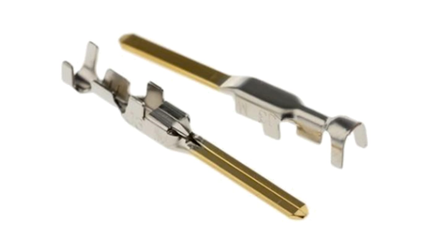 JST J300 Series Male Crimp Terminal, 28AWG Min, 24AWG Max