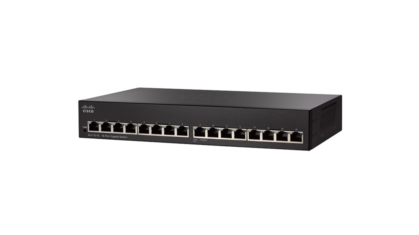 Cisco SG110-16, Unmanaged 16 Port Gigabit Switch