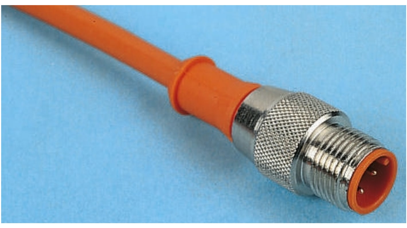 Lumberg Automation Straight Male 4 way M12 to Unterminated Sensor Actuator Cable, 2m
