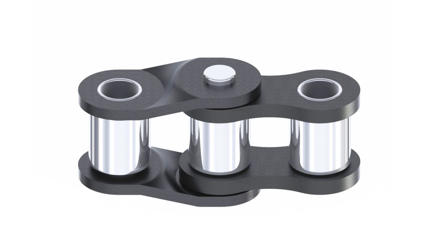 Sedis DELTA 08B-1 Offset Link Steel Roller Chain Link