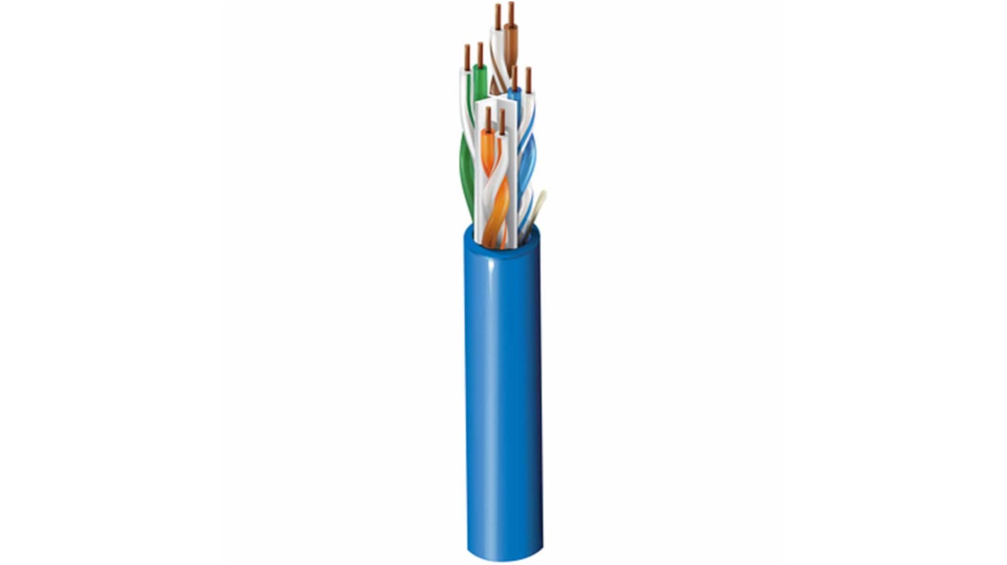 Kabel Ethernet Cat6 długość 305m Niezakończony Belden PVC średnica 5.7mm