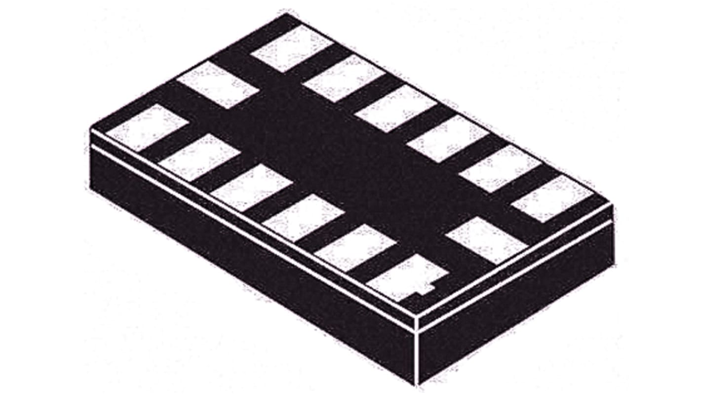 STMicroelectronics 3-Axis Surface Mount Sensor, LGA, Serial-I2C, Serial-SPI, 14-Pin