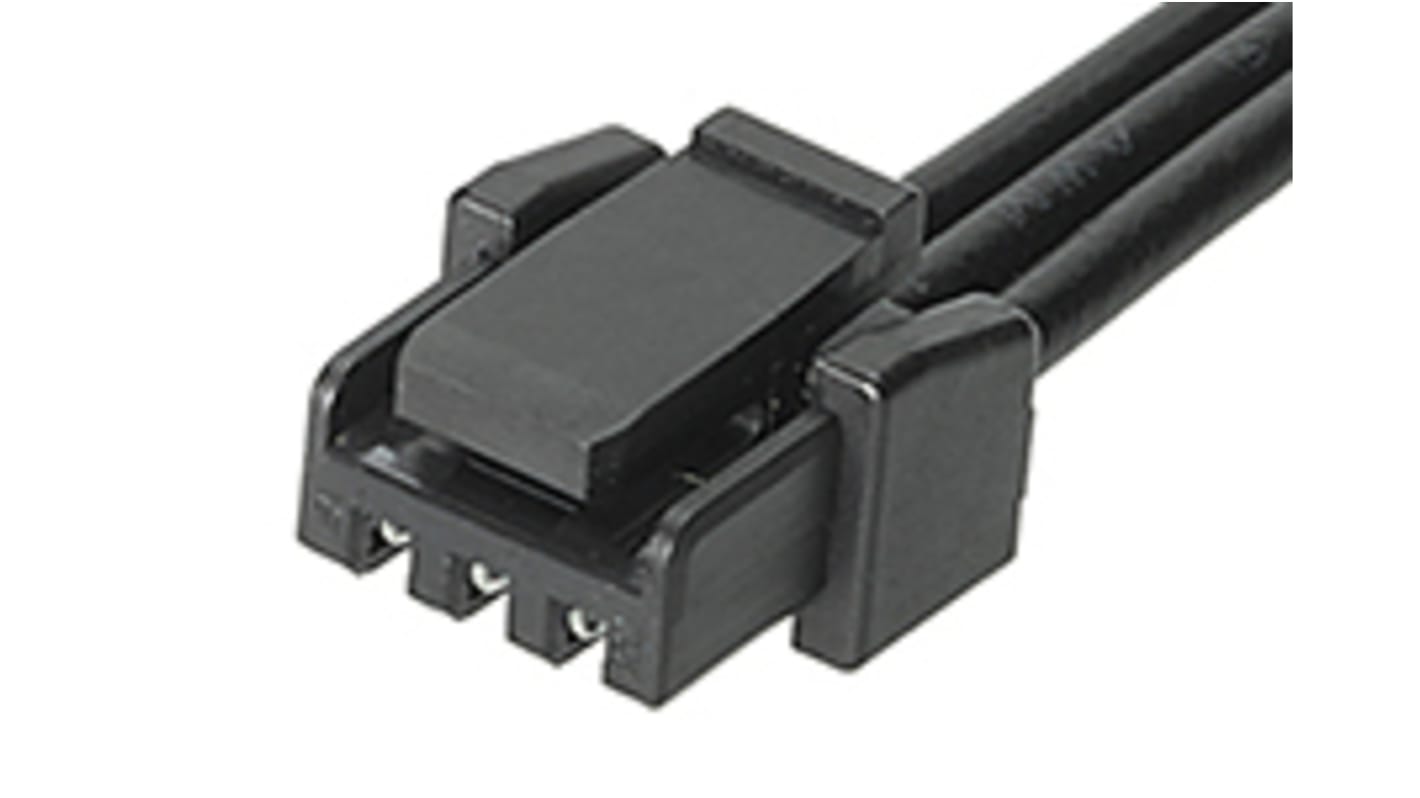 Molex 3 Way Female Micro-Lock Plus to 3 Way Female Micro-Lock Plus Wire to Board Cable, 150mm