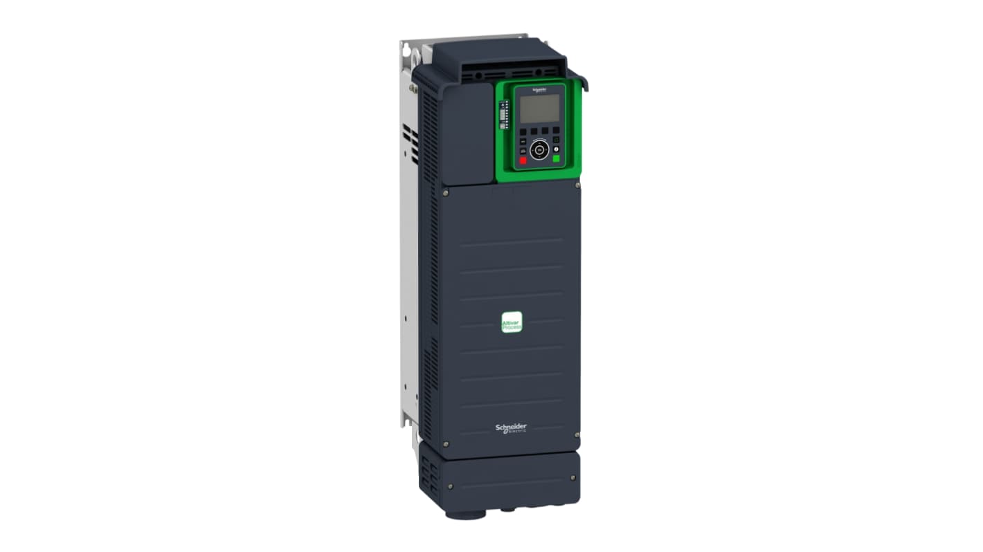 Schneider Electric 22 kW, 30 kW三相变频器, 400 V 交流, 40.5 A ， 53.3 A, 0.1 → 599Hz, 用于异步电动机，同步电动机, ATV930系列
