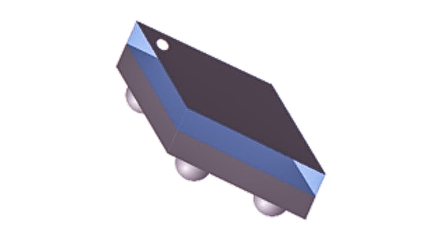 Chip simétrico-asimétrico STMicroelectronics BALF-NRG-02D3, 50Ω, 50Ω, 1.85dB, Montaje en Superficie, 4 pines