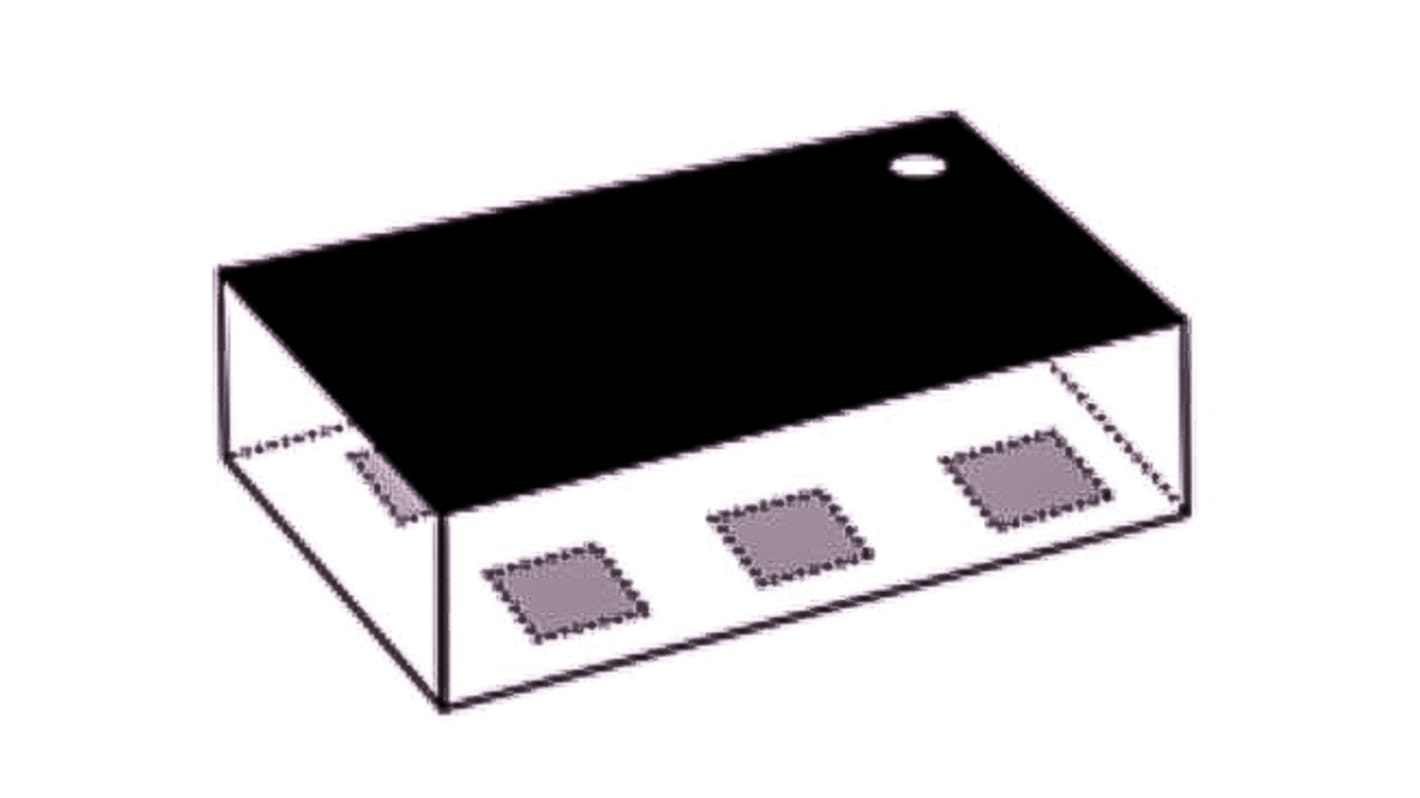 STMicroelectronics Multilayer Chip-Balun Übertrager 50Ω 1.3dB 50Ω Oberflächenmontage 6-polig 2.1 x 1.35 x 0.455mm