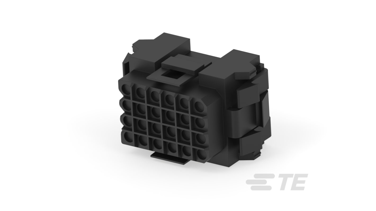 TE Connectivity, Metrimate Male Connector Housing, 5mm Pitch, 24 Way, 4 Row