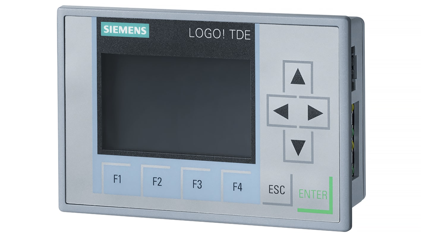 Siemens LOGO! Series Display Panel for Use with LOGO! 8.2, 12 → 24 V dc Supply
