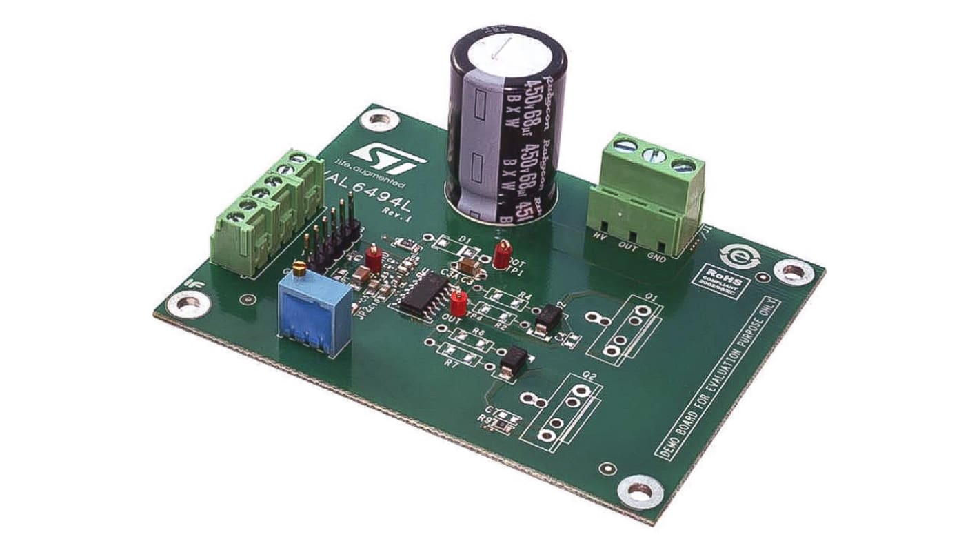 STMicroelectronics 半桥MOSFET驱动器, CMOS，TTL逻辑, SO, 1个驱动器, 14针, PCB安装, 5V电源