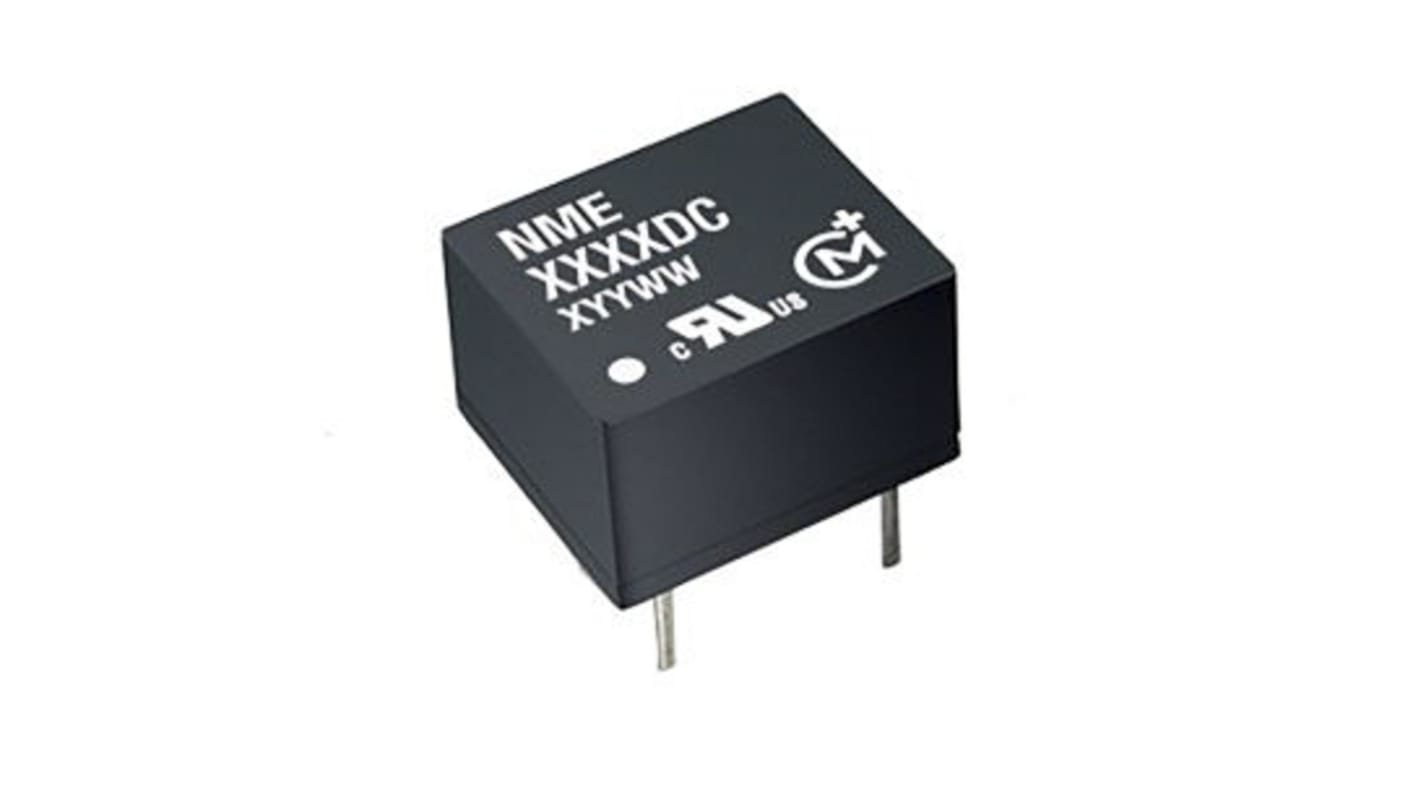 Murata NME DC/DC-Wandler 1W 5 V dc IN, 12V dc OUT / 83mA Durchsteckmontage 1kV dc isoliert