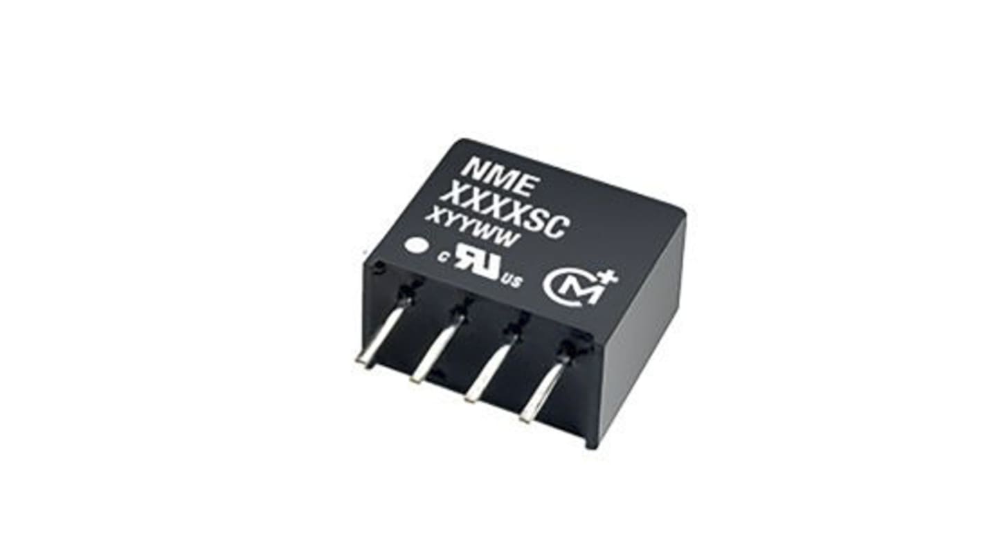 Murata Power Solutions NME DC-DC Converter, 5V dc/ 200mA Output, 4.5 → 5.5 V dc Input, 1W, Through Hole, +85°C