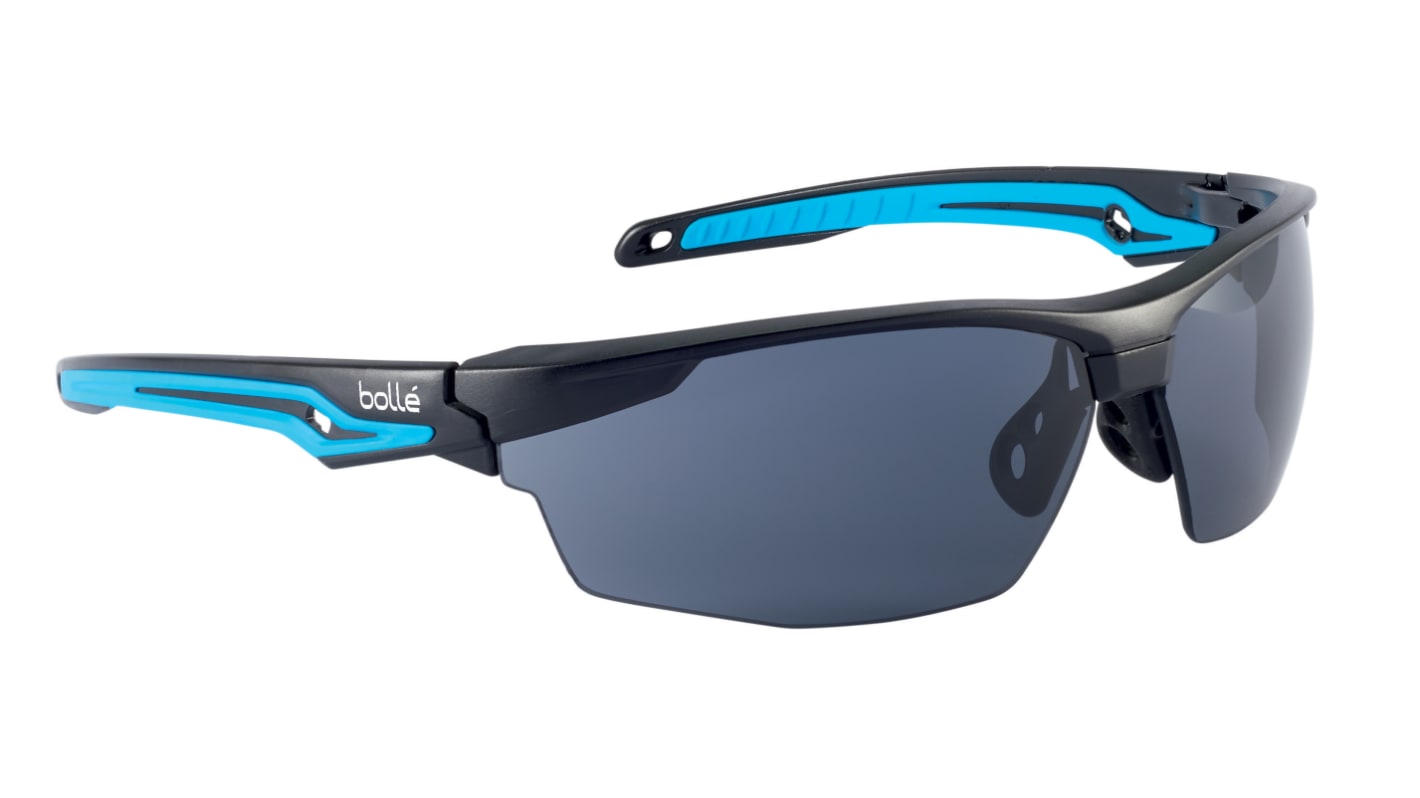 Gafas de seguridad Bolle TRYON, color de lente Humo, antirrayaduras, antivaho