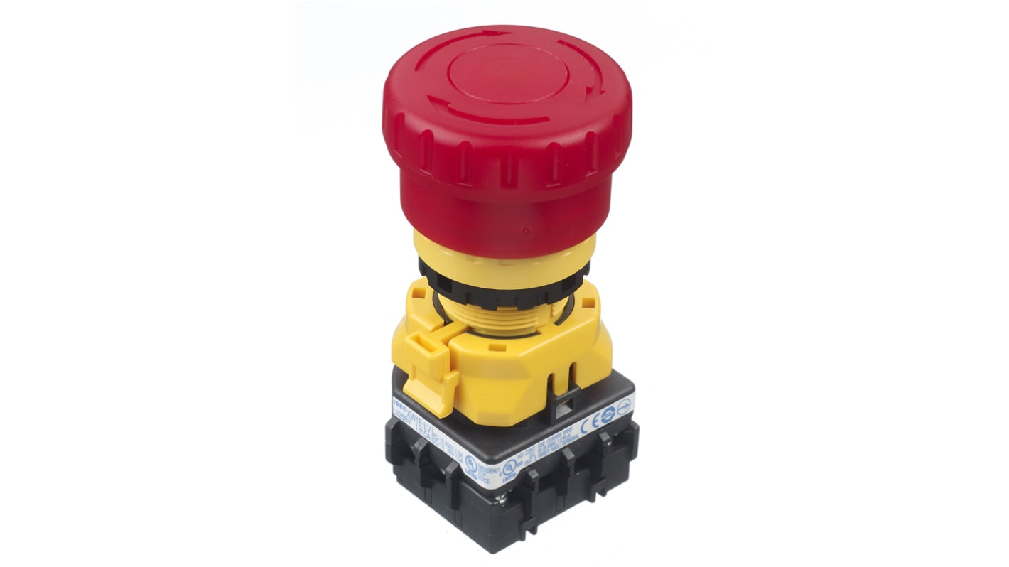 Idec コンタクトブロック 2NC 24V ac/dc ネジターミナル XW1E-LV402Q4MFR