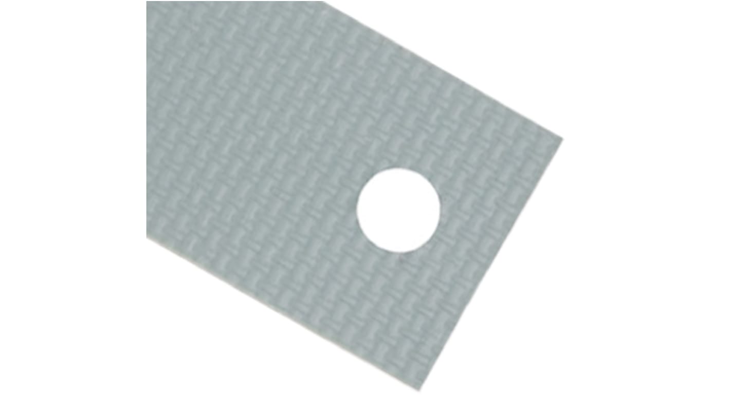 Bergquist Self-Adhesive Thermal Interface Pad, 0.178mm Thick, 0.9W/m·K, Fibreglass, 25.4 x 19.05mm