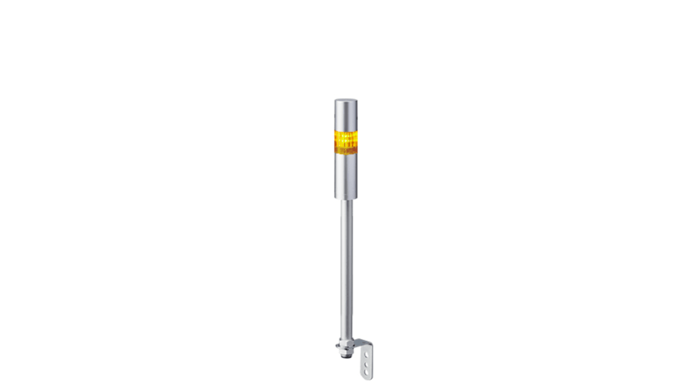 Rs-Online Torretta di segnalazione Patlite 24 V c.c. LED 1 elemento lenti A colori con Cicalino