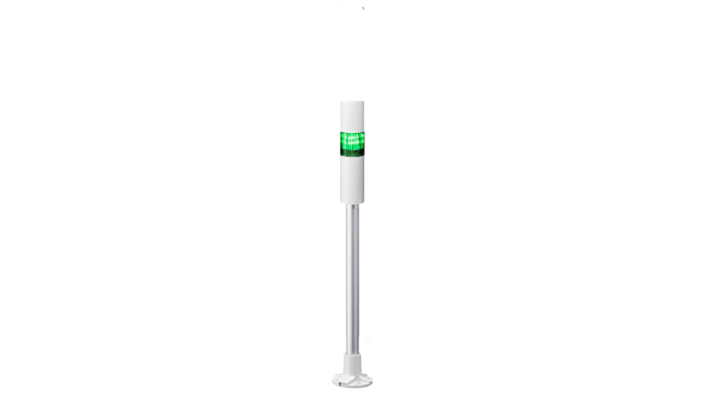 Rs-Online Torretta di segnalazione Patlite 24 V c.c. LED 1 elemento lenti A colori con Cicalino