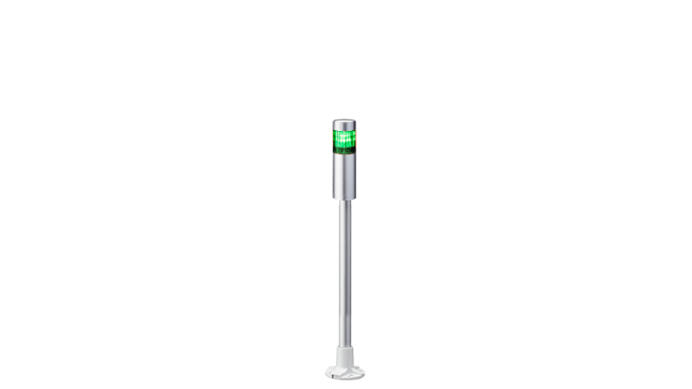 Rs-Online Torretta di segnalazione Patlite 24 V c.c. LED 1 elemento lenti A colori