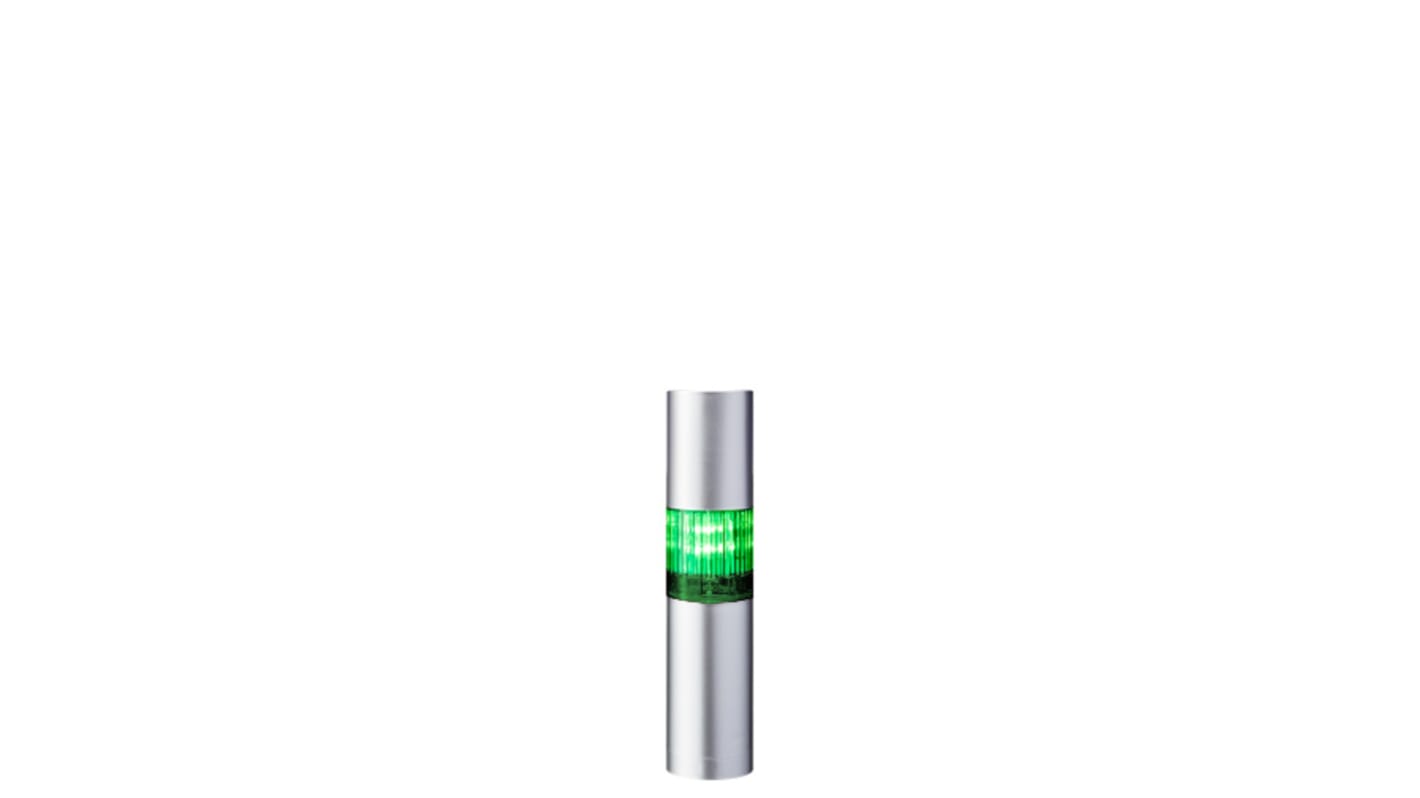 Rs-Online Torretta di segnalazione Patlite 24 V c.c. LED 1 elemento lenti A colori con Cicalino