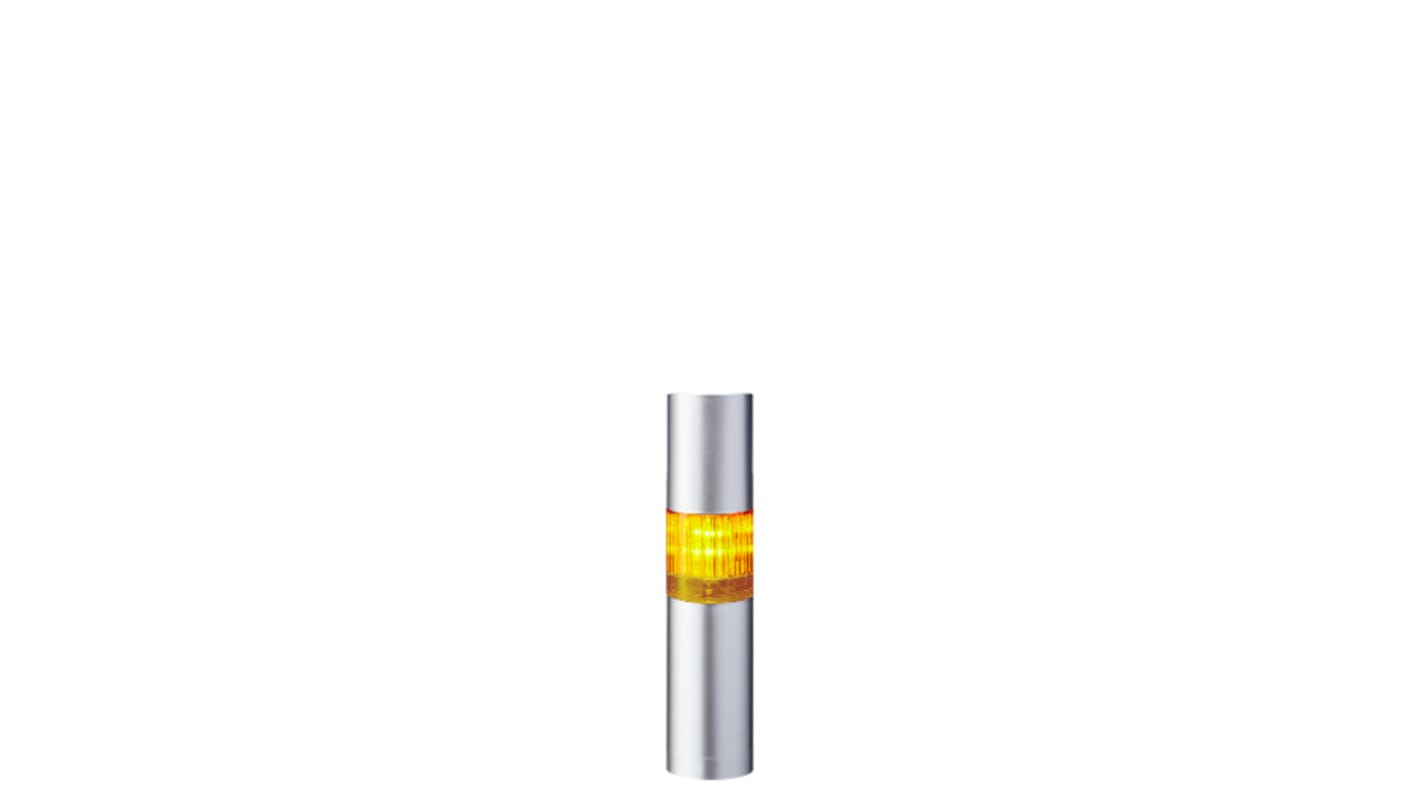 Rs-Online Torretta di segnalazione Patlite 24 V c.c. LED 1 elemento lenti A colori con Cicalino