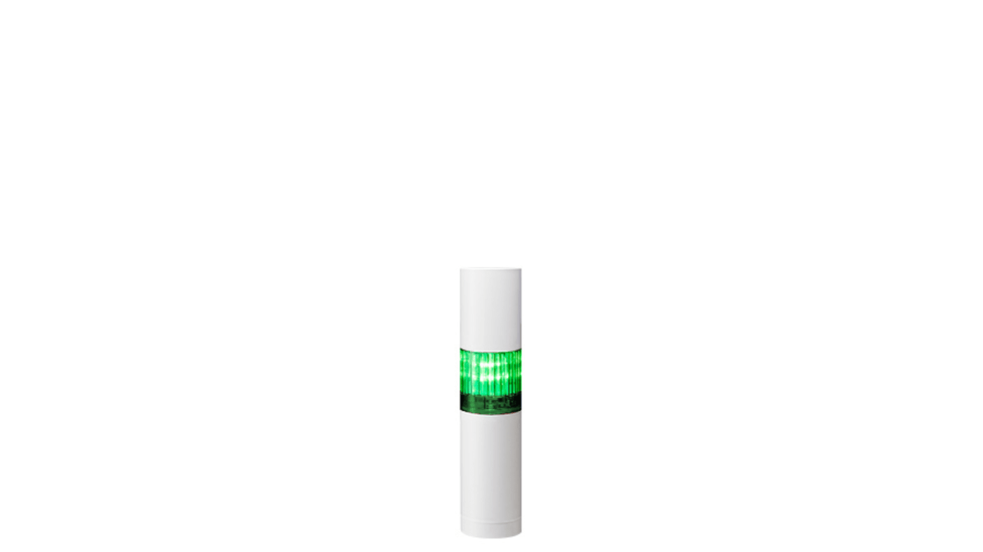 Rs-Online Torretta di segnalazione Patlite 24 V c.c. LED 1 elemento lenti A colori con Cicalino