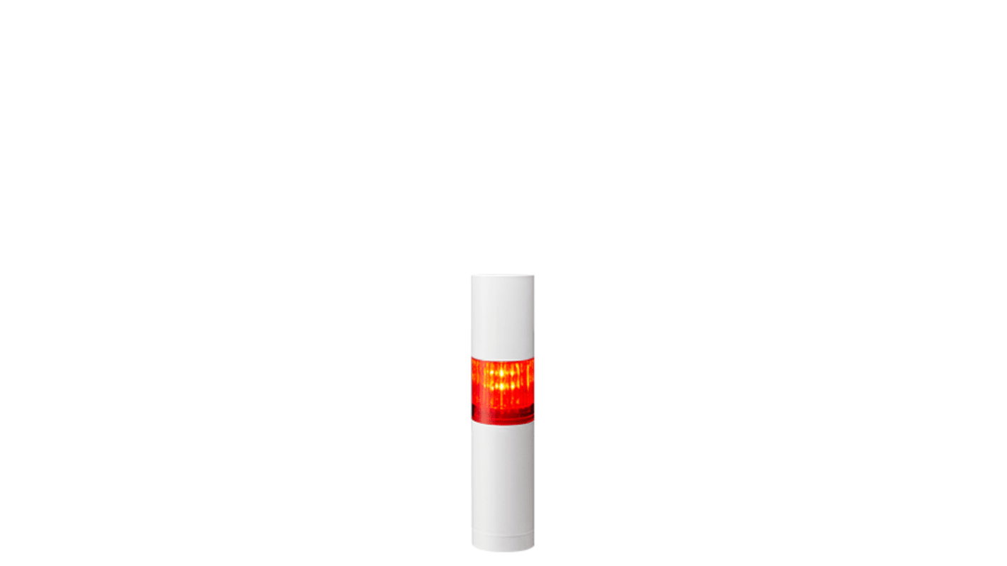 Rs-Online Torretta di segnalazione Patlite 24 V c.c. LED 1 elemento lenti A colori con Cicalino