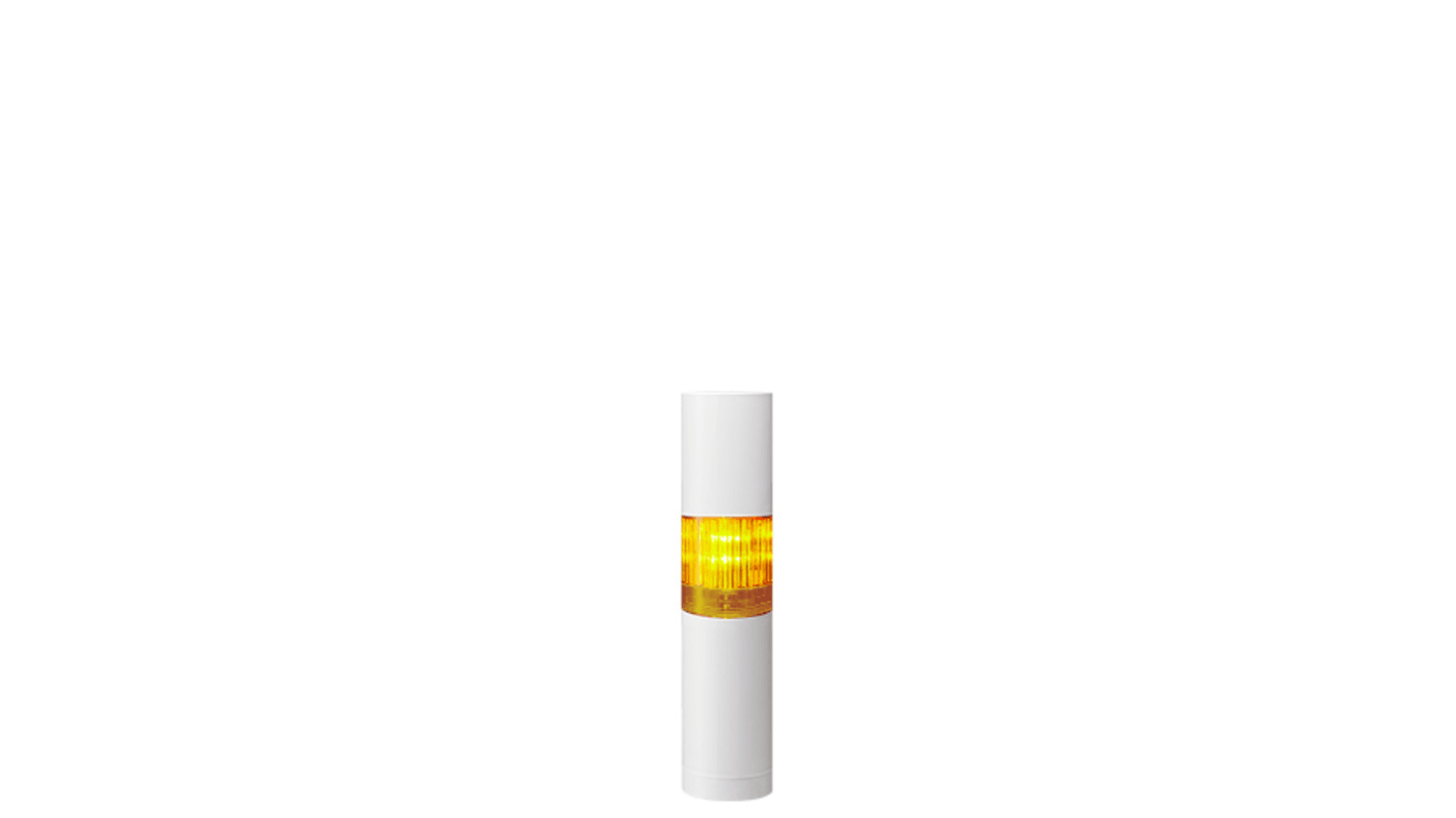 Rs-Online Torretta di segnalazione Patlite 24 V c.c. LED 1 elemento lenti A colori con Cicalino