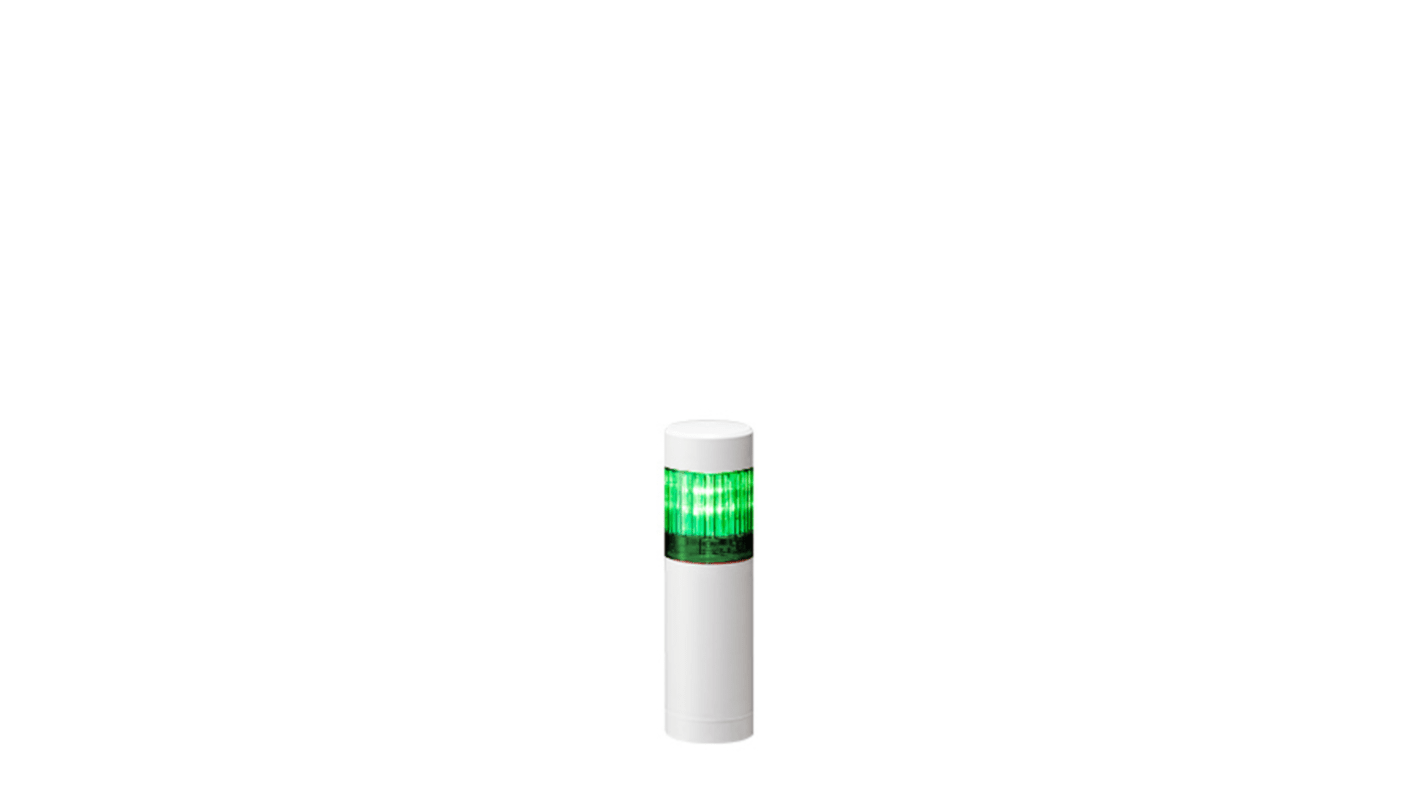 Rs-Online Torretta di segnalazione Patlite 24 V c.c. LED 1 elemento lenti A colori