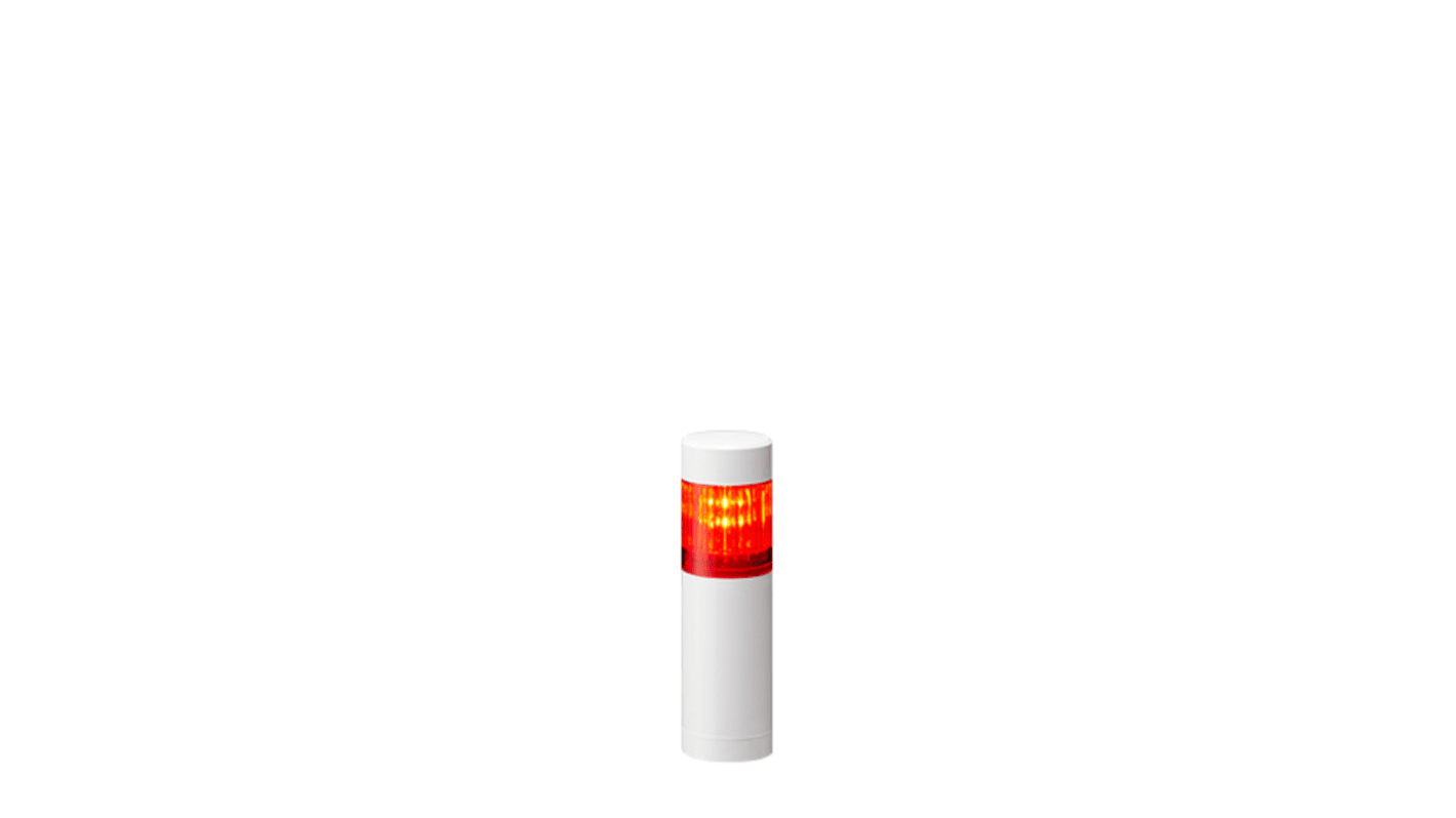 Rs-Online Torretta di segnalazione Patlite 24 V c.c. LED 1 elemento lenti A colori