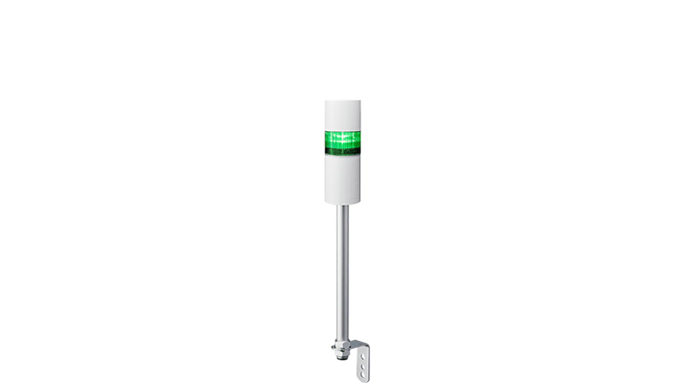 Rs-Online Torretta di segnalazione Patlite 24 V c.c. LED 1 elemento lenti A colori con Cicalino