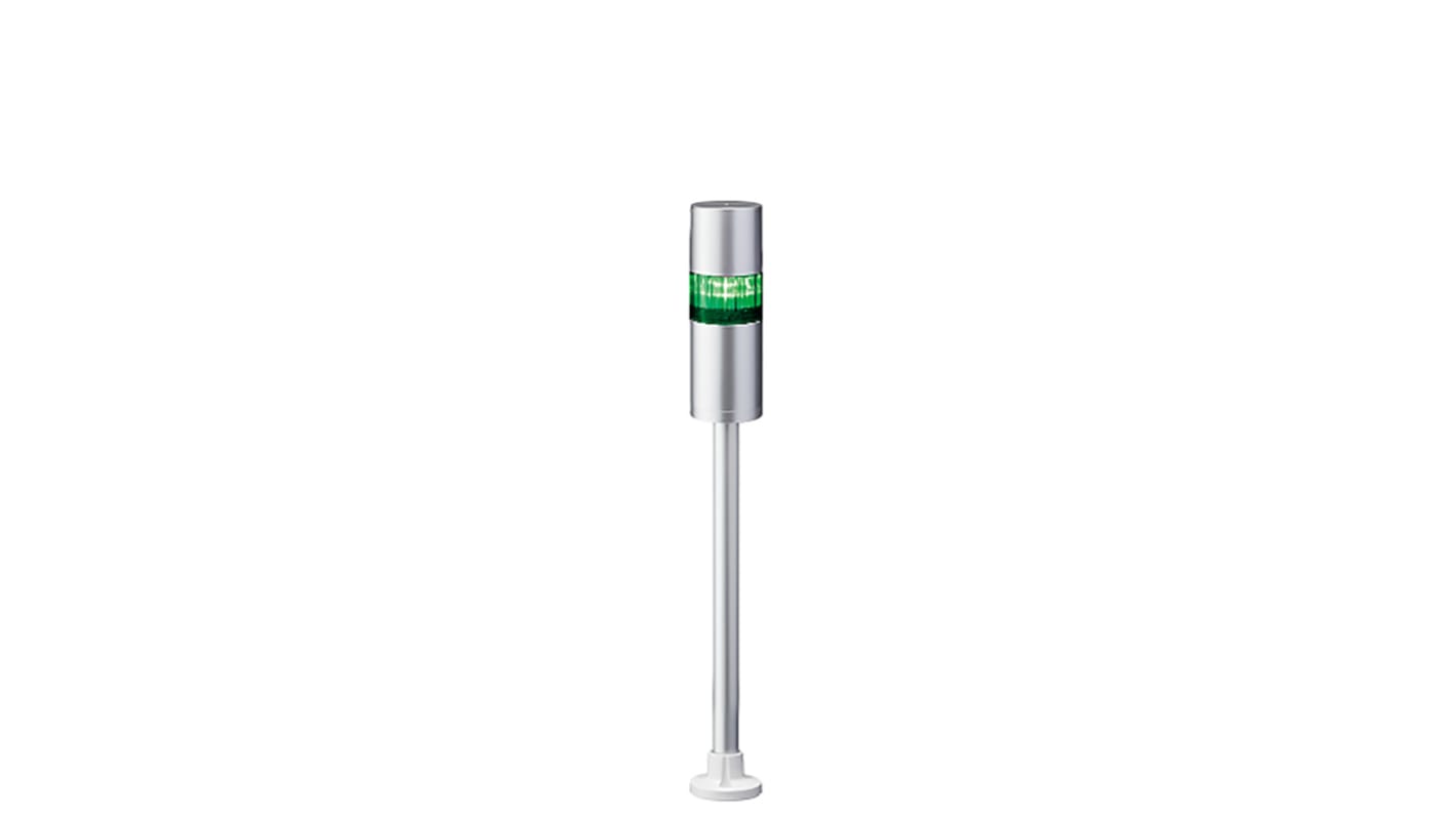 Rs-Online Torretta di segnalazione Patlite 24 V c.c. LED 1 elemento lenti A colori con Cicalino