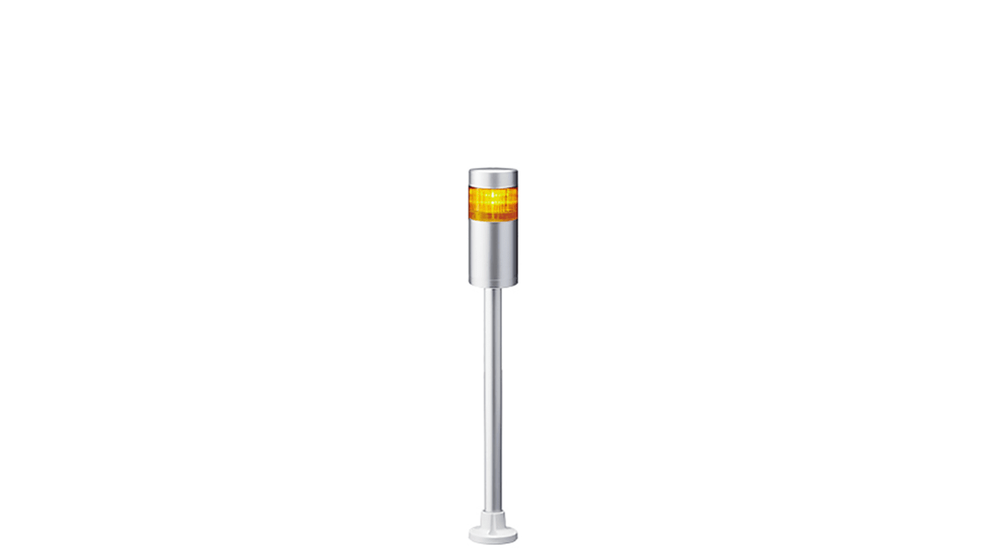 Rs-Online Torretta di segnalazione Patlite 24 V c.c. LED 1 elemento lenti A colori con Cicalino