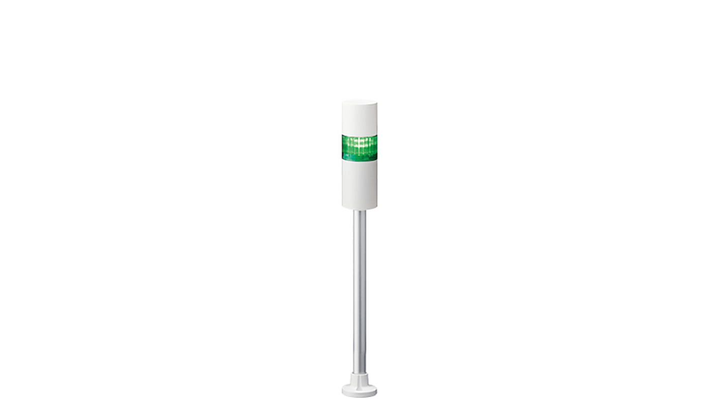 Rs-Online Torretta di segnalazione Patlite 24 V c.c. LED 1 elemento lenti A colori con Cicalino