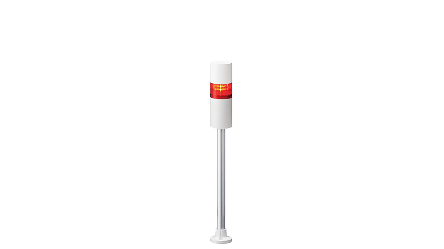 Rs-Online Torretta di segnalazione Patlite 24 V c.c. LED 1 elemento lenti A colori con Cicalino