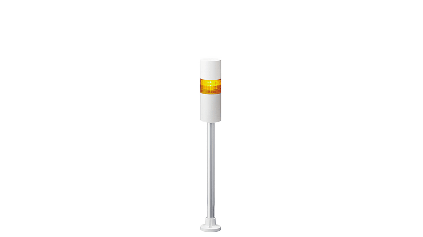 Rs-Online Torretta di segnalazione Patlite 24 V c.c. LED 1 elemento lenti A colori con Cicalino