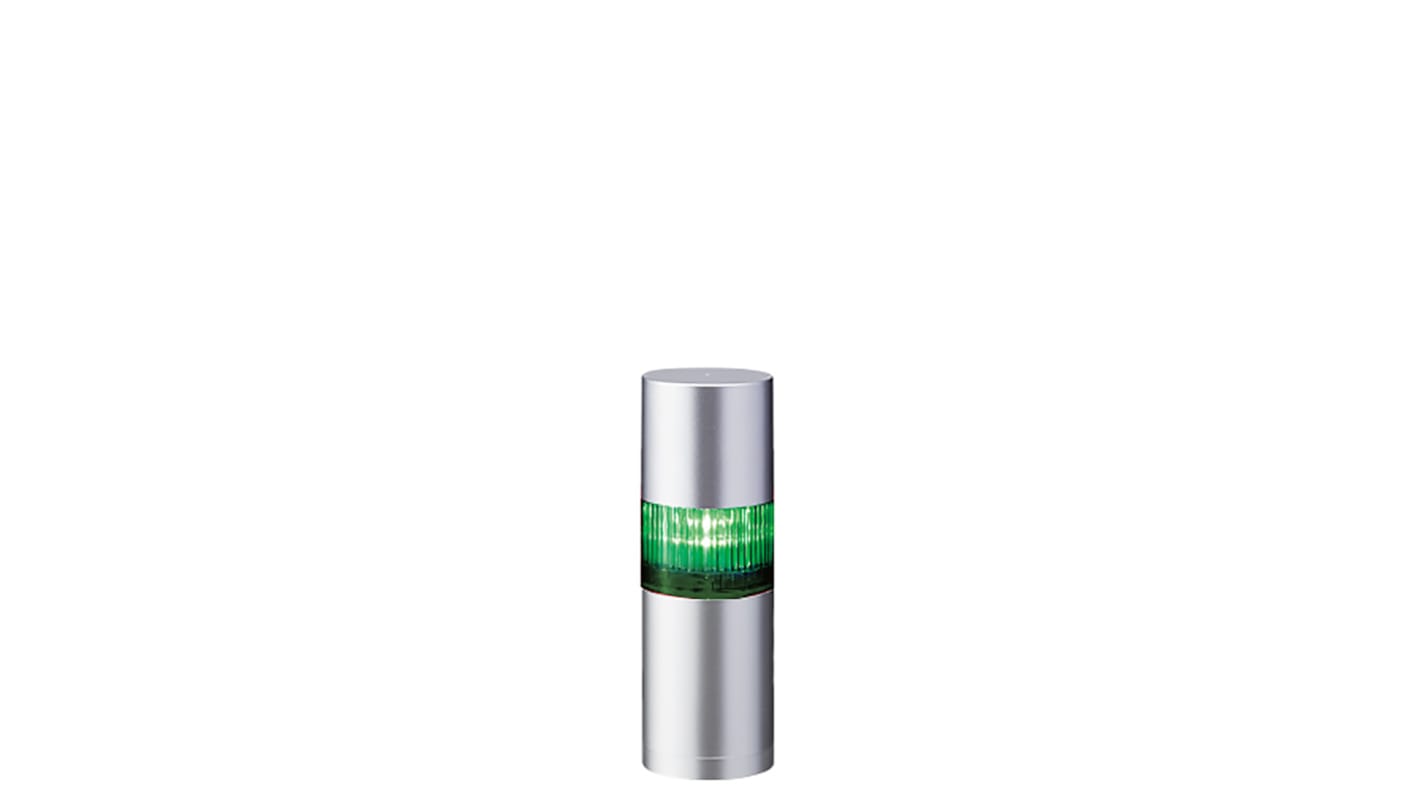 Rs-Online Torretta di segnalazione Patlite 24 V c.c. LED 1 elemento lenti A colori con Cicalino