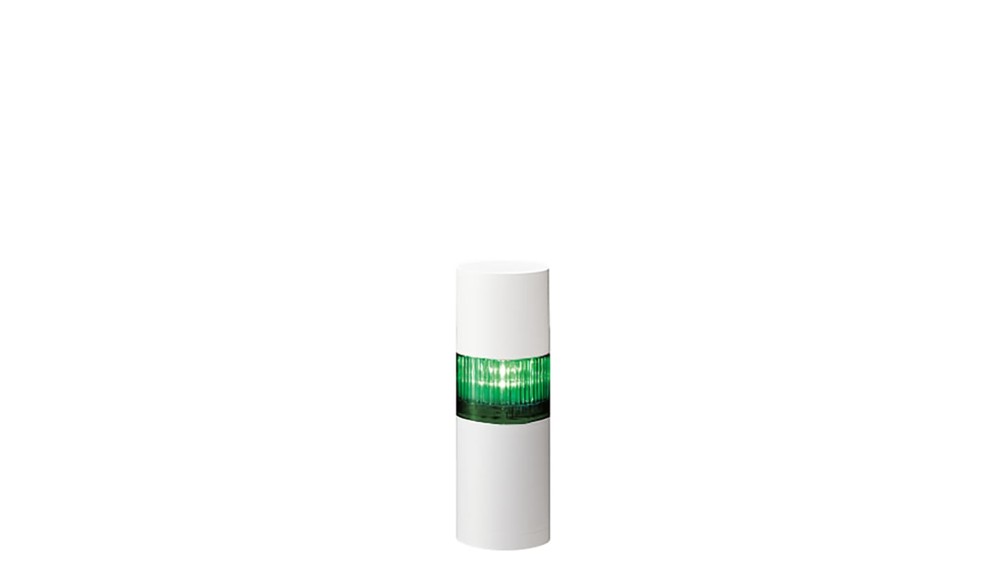Rs-Online Torretta di segnalazione Patlite 24 V c.c. LED 1 elemento lenti A colori con Cicalino