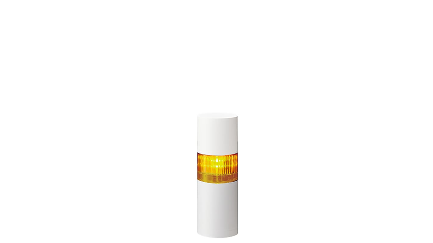 Rs-Online Torretta di segnalazione Patlite 24 V c.c. LED 1 elemento lenti A colori con Cicalino