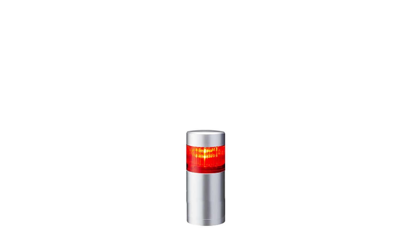 Rs-Online Torretta di segnalazione Patlite 24 V c.c. LED 1 elemento lenti A colori