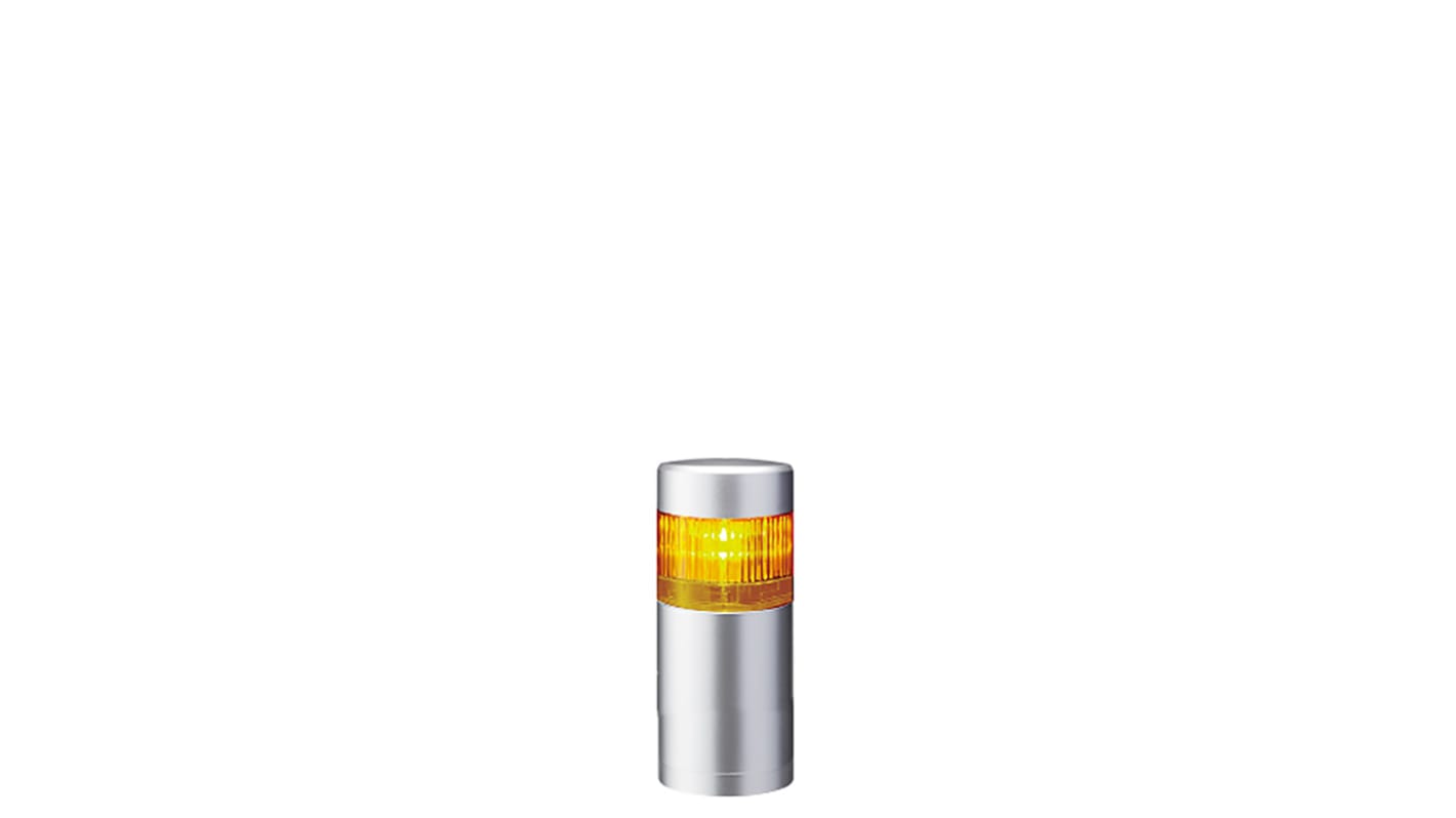 Rs-Online Torretta di segnalazione Patlite 24 V c.c. LED 1 elemento lenti A colori