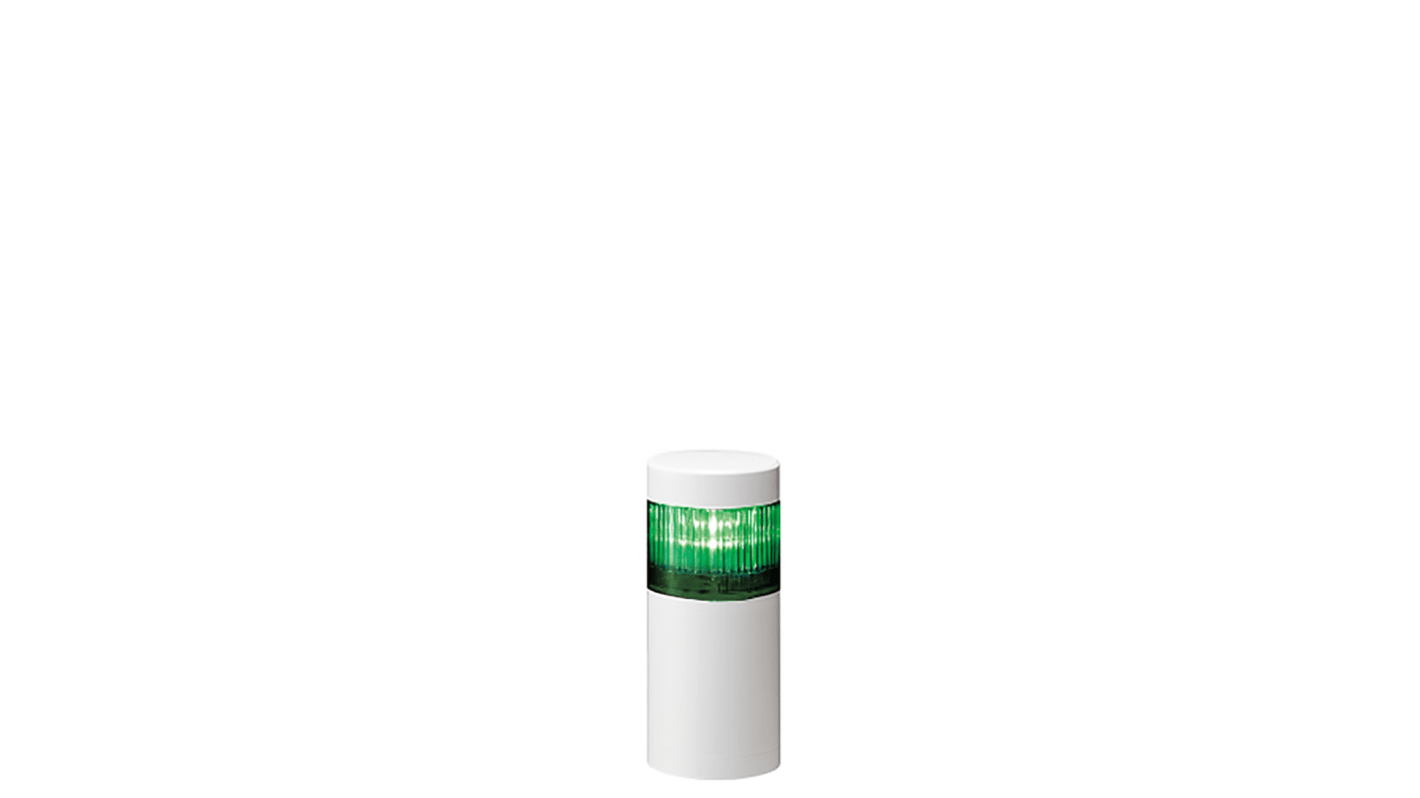 Rs-Online Torretta di segnalazione Patlite 24 V c.c. LED 1 elemento lenti A colori