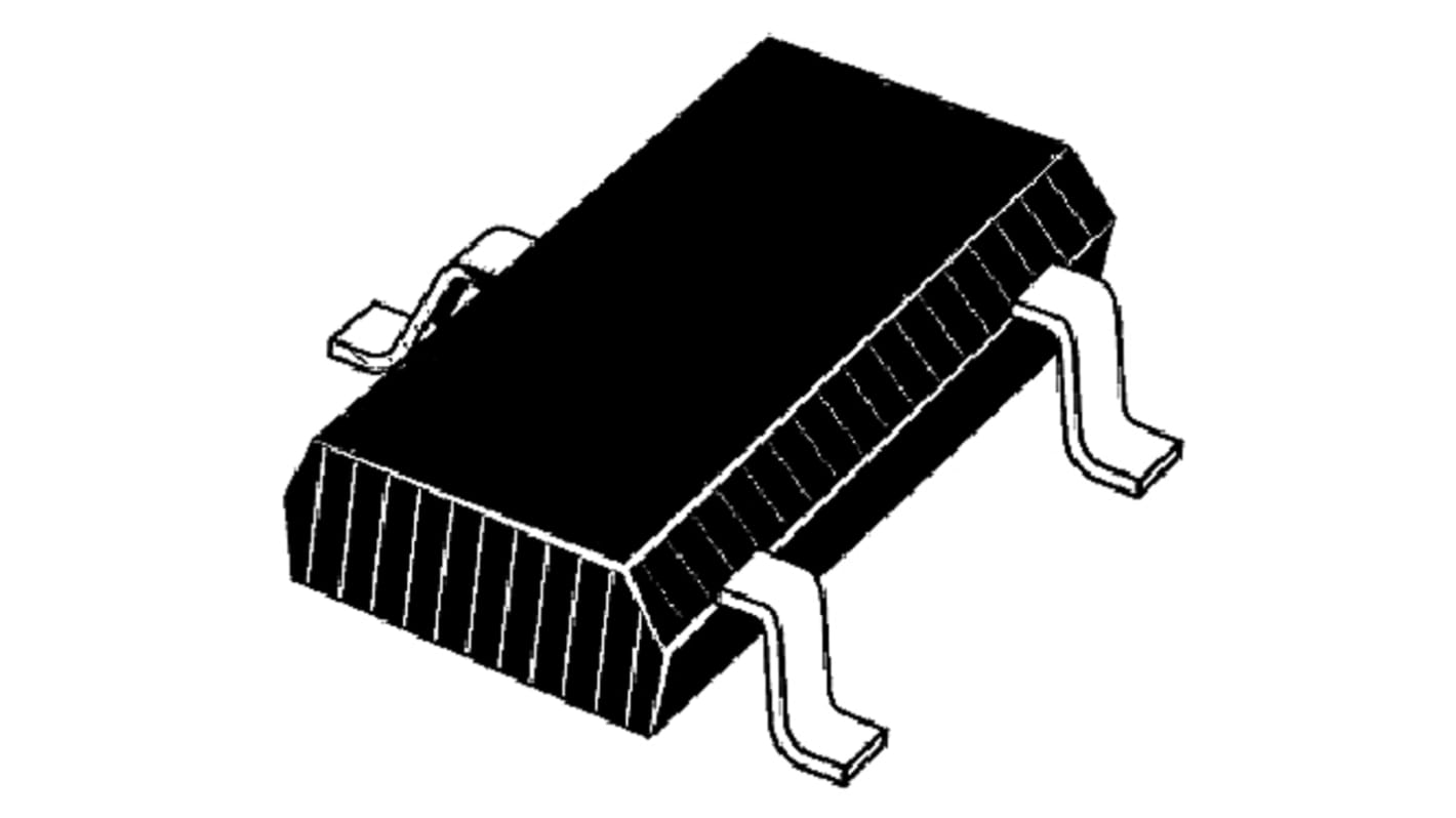 MOSFET Infineon BSR316PH6327XTSA1, VDSS 100 V, ID 360 mA, SC-59 de 3 pines, , config. Simple