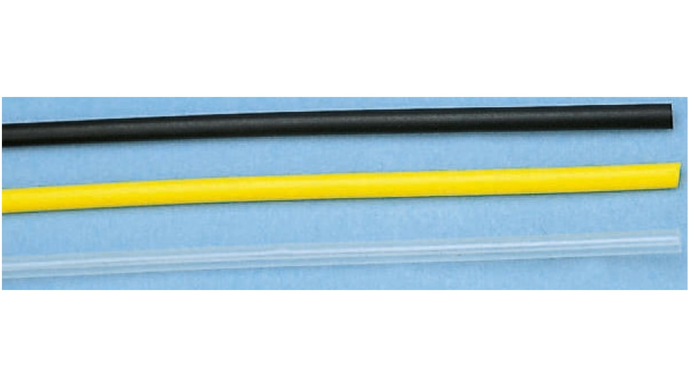 TE Connectivity Heat Shrink Tubing, Yellow 6.4mm Sleeve Dia. x 1.2m Length 2:1 Ratio, CGPT Series