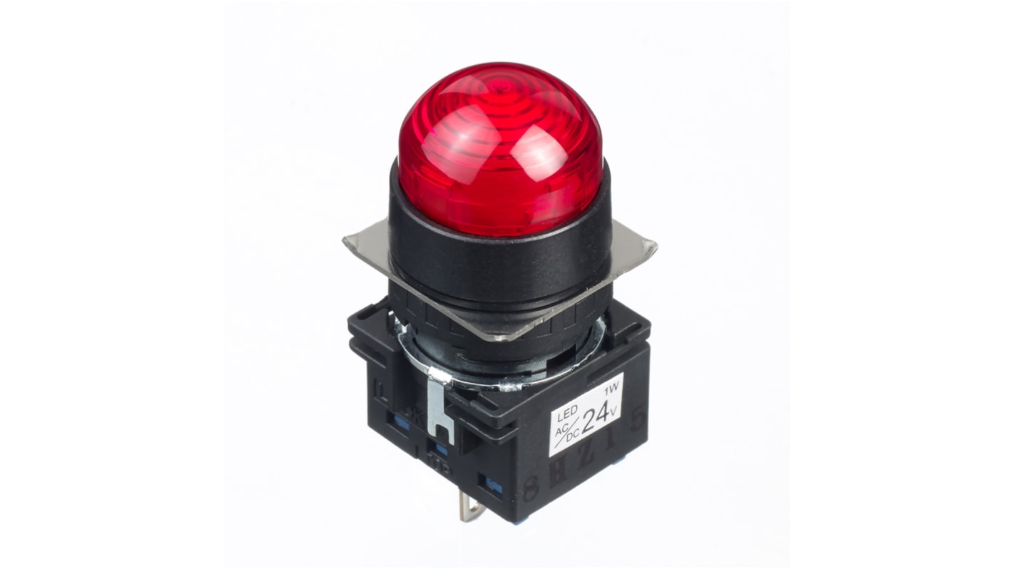 Idec Red Round Push Button Switch