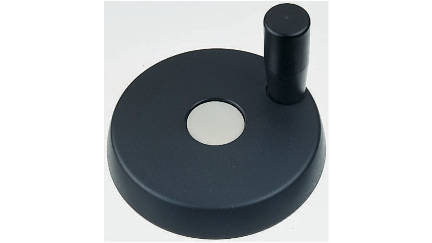 Elesa Black Technopolymer Hand Wheel, 102mm diameter