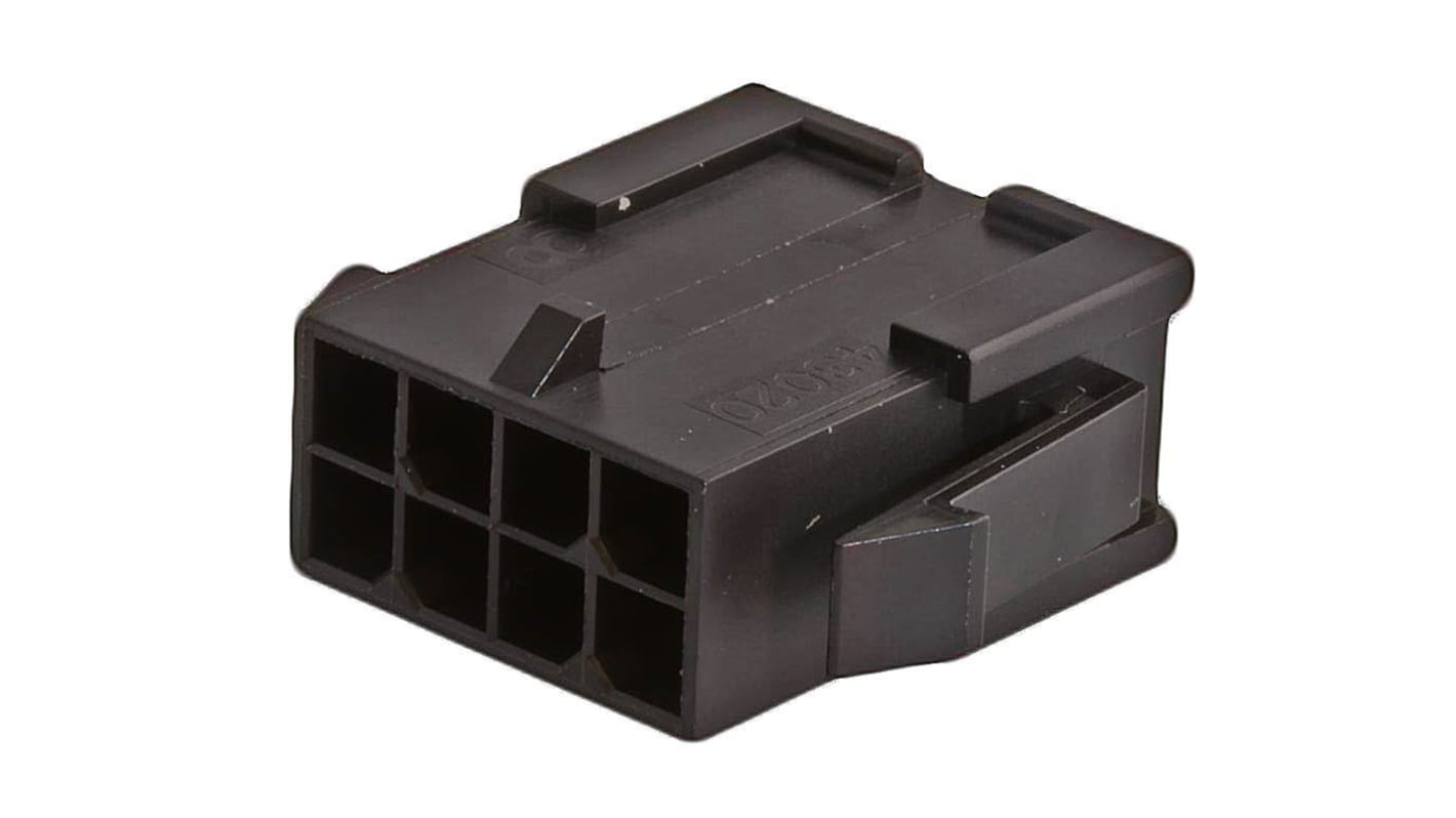 Molex, Micro-Fit 3.0 Male Connector Housing, 3mm Pitch, 8 Way, 2 Row