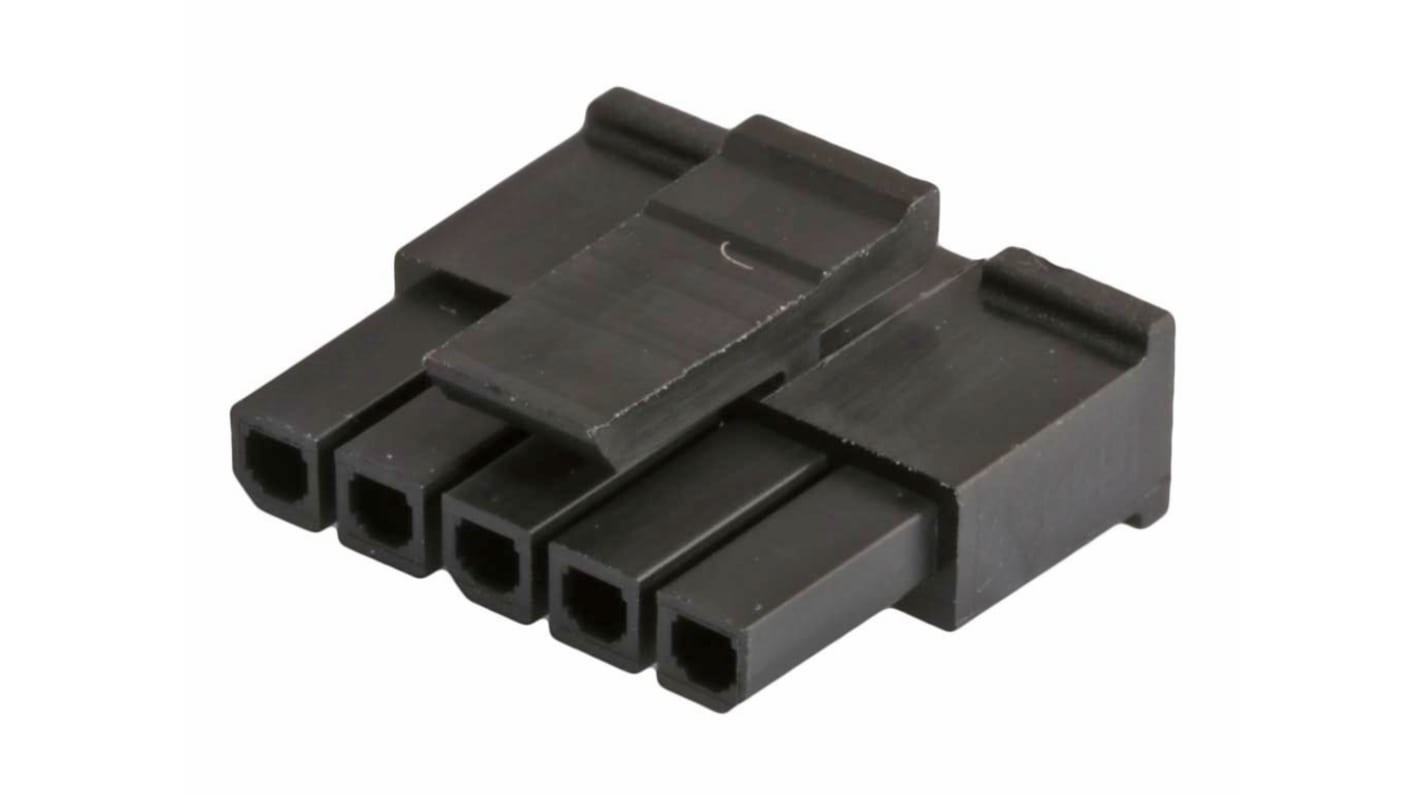 Molex, Micro-Fit 3.0 Female Connector Housing, 3mm Pitch, 5 Way, 1 Row