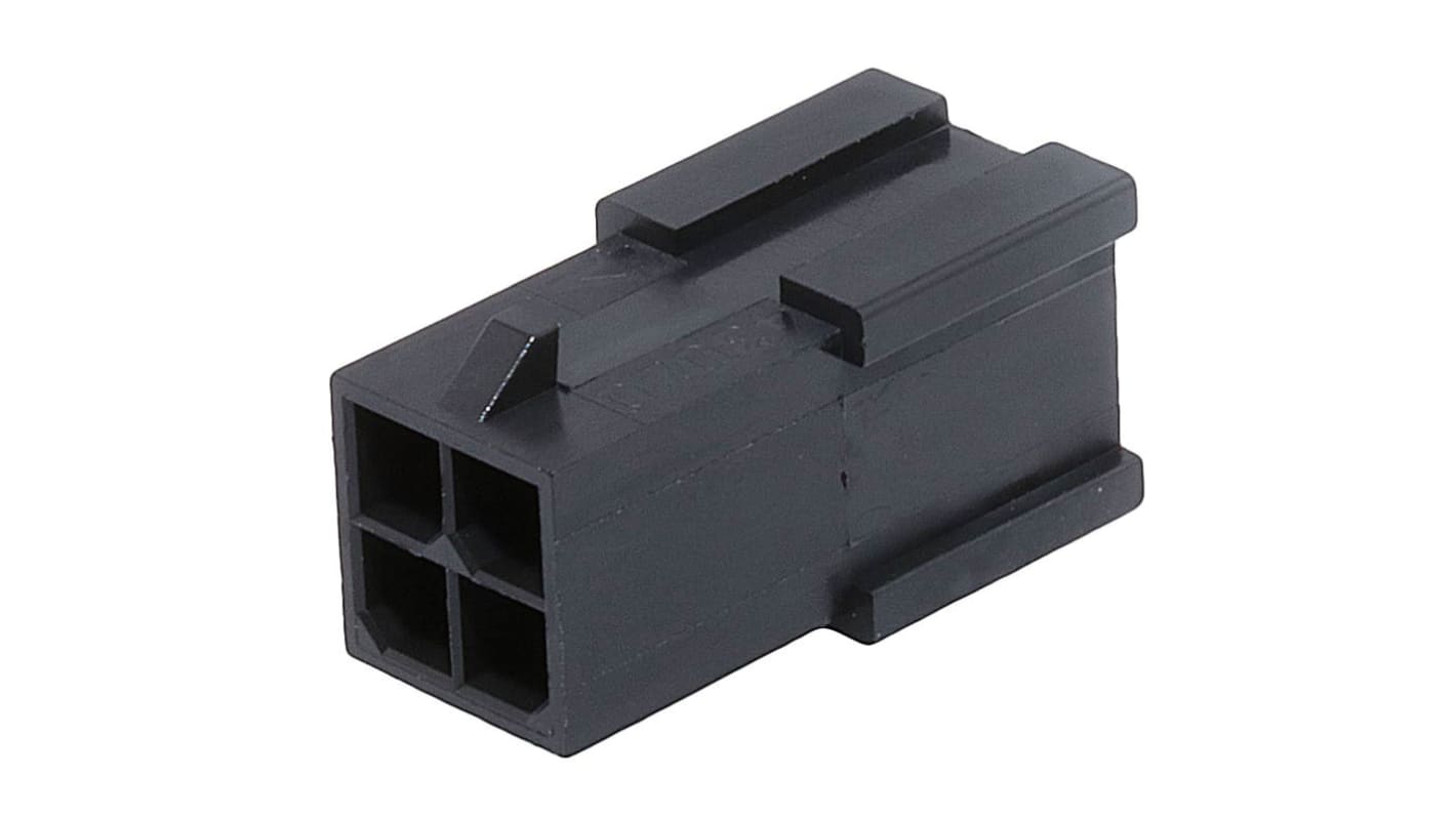 Molex, Micro-Fit 3.0 Male Connector Housing, 3mm Pitch, 4 Way, 2 Row